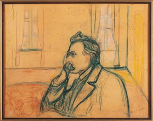 Retrato de Friedrich Nietzsche