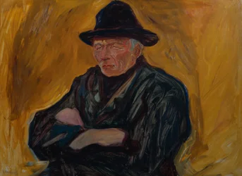 Marinero sobre fondo amarillo, c.1908