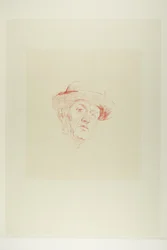 Autorretrato con sombrero I