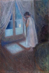 La chica junto a la ventana, 1893