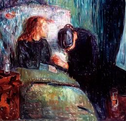 La niña enferma, 1907