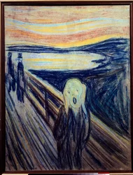 El grito. Pintura de Edvard Munch