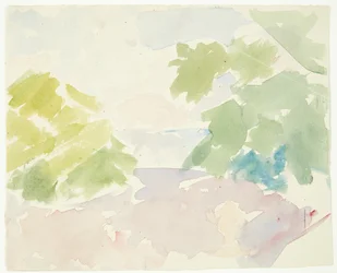 Estudio de color para la imagen de Langelinie