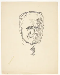 Estudio para retrato del Dr. Carl Lorentzen (1860-1932)