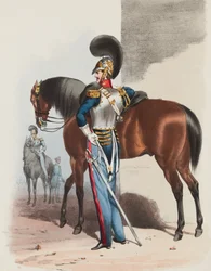 Guardias Reales a Caballo, Oficial