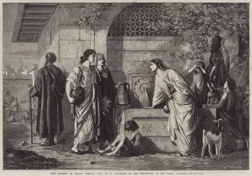 Los padres de Cristo buscándolo