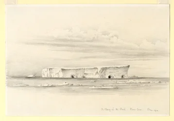Un iceberg en el mar de Ross