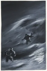 Atrapado en una ventisca