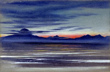 Vista de un tramo de mar