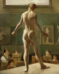 Figura masculina de pie