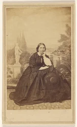 Jessie Benton Fremont, esposa del general J.C. Fremont e hija del senador Thomas Hart Benton.