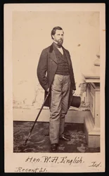 Retrato de William Hayden English 1822-1896, antes de 1896
