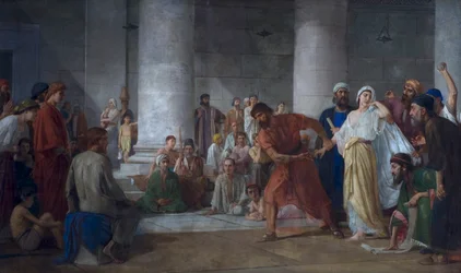 La Mujer Adúltera, después de 1860