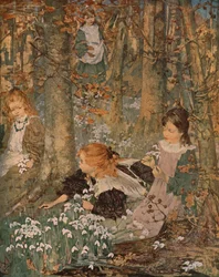 La llegada de la primavera, 1899, c. 1930