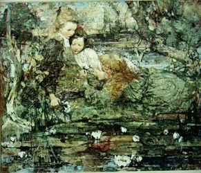 El estanque de lirios