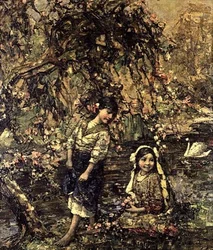 El estanque de los cisnes