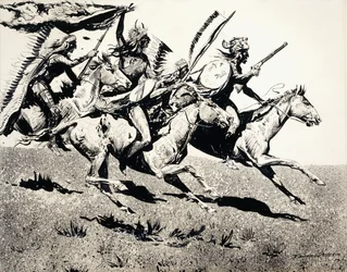 Partida de guerra en movimiento