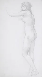 Desnudo femenino de pie