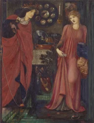 La bella Rosamund y la reina Eleanor