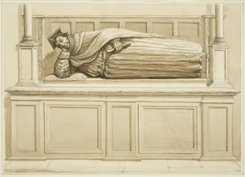 Efigie de Sir George Snygge en la Iglesia de San Esteban