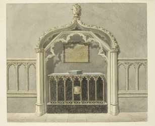 Monumento a Mary Grosett en la Catedral de Bristol