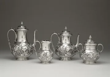 Juego de café y té, c. 1856-1859
