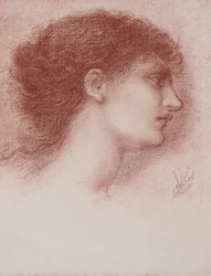 Euphrosyne Cassavetti (tiza roja)