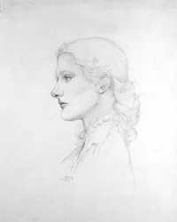 Retrato de Lucy Merrill
