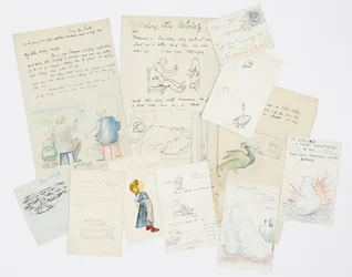 Carta a la nieta del artista Angela Thirkell