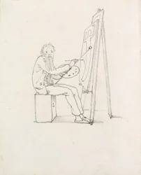 Autocaricatura, 1874
