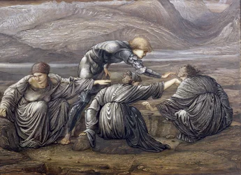 Estudio para Perseo y las Grayas, 1880