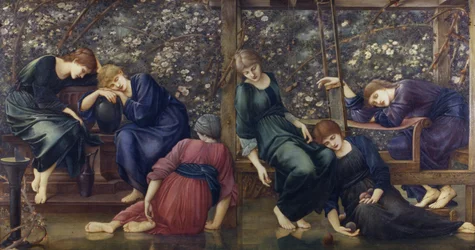 El patio del jardín, de la serie Briar Rose, c.1894