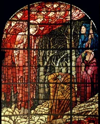 La Ventana de la Natividad (detalle) Los Pastores