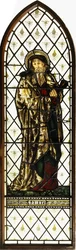 El profeta Samuel, por Morris & Co, 1868