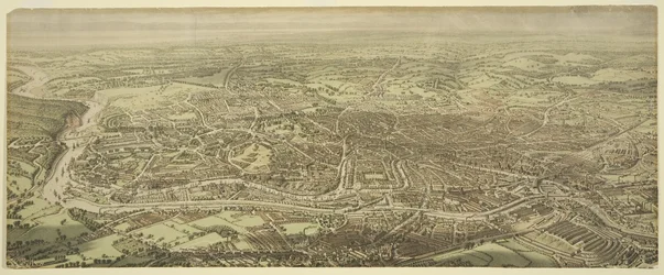 Vista aérea de Bristol
