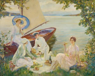Picnic en el lago Starnberg