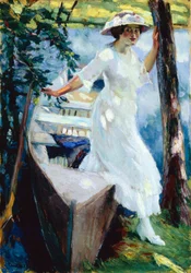 La Cita (óleo sobre lienzo)