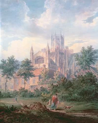 Catedral de Ely desde el sureste (detalle)