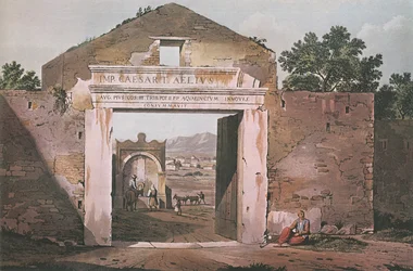 Entrada a Atenas