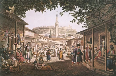 Griego: El bazar de Atenas