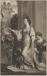 Lady Sarah Bunbury Sacrificando a las Gracias