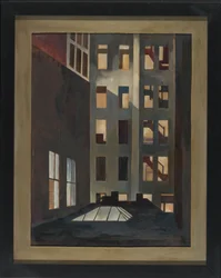 Rooftops, New York City, c.1916 (óleo sobre lienzo)