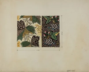 Pieza de calicó, c. 1936