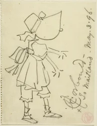 Niña con sombrero