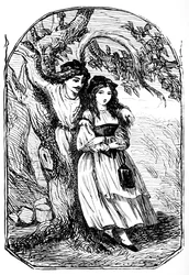 La anciana en el bosque, 1901