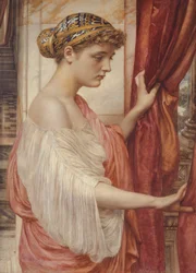 En la ventana, 1884