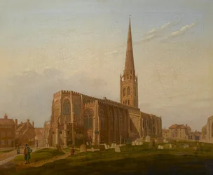 Iglesia de San Miguel, Coventry, c.1824