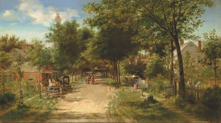 La tienda del campo, 1885