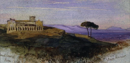 Una vista en la Campiña Romana