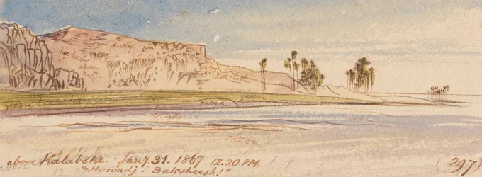 Sobre Kalabashe; 12:20 h, 31 de enero de 1867 (297)